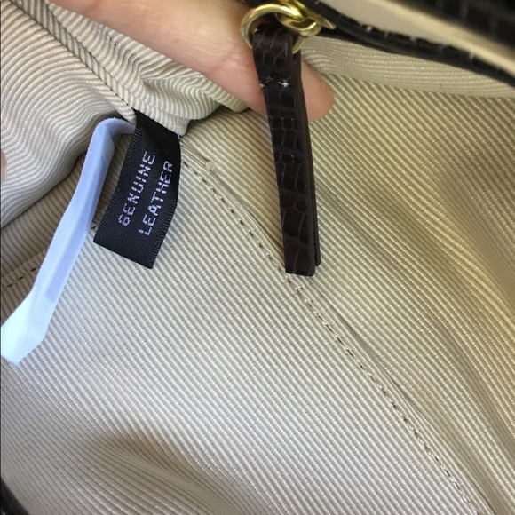 Calf hair & leather Ann Taylor bag - Picture 6 of 8